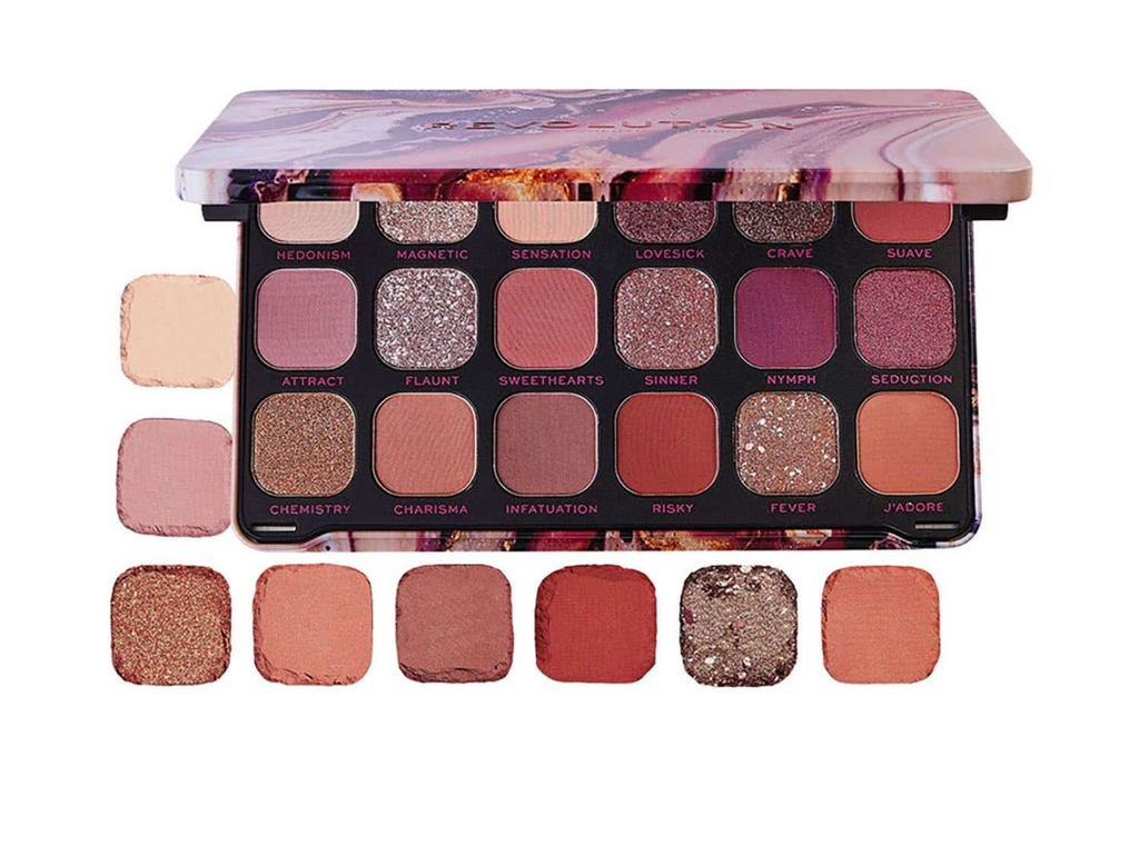 Makeup Revolution Forever Flawless Eyeshadow Palette - Allure (19.8g)